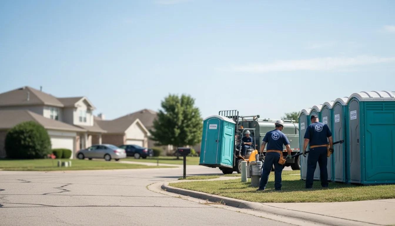 Porta Potty Rental in Minier, IL near me